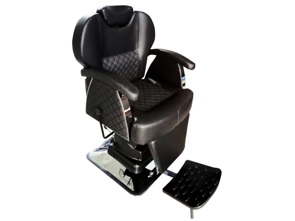 Kod 1230 Kulaklı Berber koltuğu Krom siyah Fiyatı